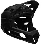 Bell Super Air R Spherical Fahrradhelm matte gray/red L Grau - Rot