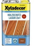 Xyladecor Holzschutz-Lasur 2in1, Mahagoni, 4 l - Universeller Allwetter-Schutz f&uuml;r