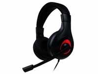 Wired Stereo Headset schwarz/rot