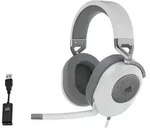 Corsair HS65 SURROUND, Kabelgebunden, Gaming, 20 - 20000 Hz, 282 g, Kopfh&ouml;rer, Wei&szlig;