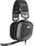 Corsair HS80 RGB USB, Kabelgebunden, Gaming, 20 - 40000 Hz, 373 g, Kopfh&ouml;rer, Karbon