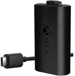 Microsoft Xbox One Play & Charge Kit, Ladesatz, Xbox One, Schwarz, Matt, Microsoft,