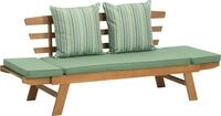 Greemotion Gartenbank Velden Multifunktionsbank aus Holz