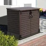 Duramax StoreAway Aufbewahrungsbox 2er M&uuml;lltonnenbox 850 l, 130 x 110 x 74 cm,