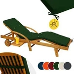 DETEX&reg; Auflage Liege wetterfest UV-best&auml;ndig Schlaufen Zugband 5cm Dicke...