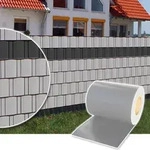 Sichtschutz Rolle 35m blickdicht PVC Zaunfolie Sichtschutzfolie Windschutz f&uuml;r