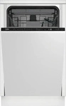 beko BDIS38120Q, Beko BDIS 38120Q, Voll integriert, Single (45 cm breit), Wei&szlig;,
