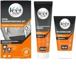 Veet Men Intim-Haarentfernungs-Set - 100 ml Creme & 50 ml Pflegebalsam