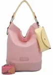 Fritzi aus Preu&szlig;en Schultertasche Canvas Izzy07 Olga Hobo Bag Candy rosa - Rosa