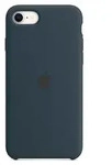 Apple iPhone SE 2022 (MN6F3ZM/A) Silicon Case Abyss Blue Neu - Dunkelblau