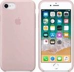 Apple Silicone Case iPhone SE 2020/2022 kalkrosa - Rosa