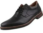 Rieker elegante Schn&uuml;rer Schwarz - Schwarz - 40