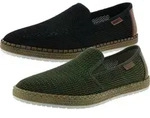 Rieker Herren Schuhe Halbschuhe Slipper B5276, Gr&ouml;&szlig;e:41 EU, Farbe:Schwarz - Schwarz
