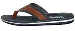 Rieker Herren Pantolette braun - Blau - 40