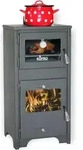 Kaminofen mit Backfach und Herdplatte Ever 2 Holzofen 7,85 kW Kamin Ofen Holz