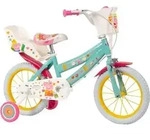 Kinderfahrrad 14 Peppa Pig gr&uuml;n 1498 TOIMSA - Gr&uuml;n