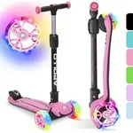 Apollo Kinderscooter KidsPro4 LED Roller - Pink - Rosa