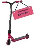 HUDORA Stunt Scooter XQ-13.1 - Berry - robuster Stuntroller f&uuml;r Tricks - Rot