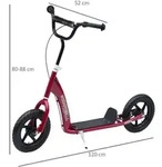Kinderroller 120 cm x 52 cm x 88 cm - Rot