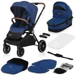 Lionelo Mika 2in1 Kombikinderwagen. Babywanne, Kinderwagen, Buggy. Regenschutz,