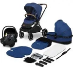 Lionelo Mika 3in1 Set Kinderwagen, Babywanne, Babyschale. Im Set Moskitonetz,