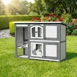 MyAnimal Hasenstall MH-02 | Hasenk&auml;fig Zweist&ouml;ckig - Kaninchenstall - 4...