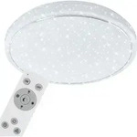 LED Deckenleuchte Dimmbar Fernbedienung Sternenhimmel CCT 48W wei&szlig; Briloner - Wei&szlig;