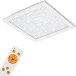 LED Panel Dimmbar Sternenhimmel Ultraflach CCT 36W wei&szlig; Metall Briloner - Wei&szlig;