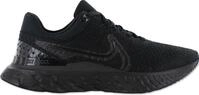 Nike React Infinity Run FK 3 - Flyknit - Herren Stra&szlig;en Laufschuhe Schwarz