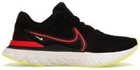 Nike React Infinity Run Flyknit 3 Black Siren Red Volt - EU 44