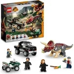 LEGO 76950 Jurassic World Triceratops-Angriff, Spielzeugauto mit...
