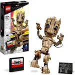 LEGO Marvel Ich bin Groot Spielzeug zum Bauen, Set mit Baby Groot-Figur aus Guardians