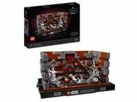LEGO 75339 Star Wars Müllpresse im Todesstern – Diorama Fanartikel, Set für