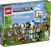 LEGO 21188, LEGO 21188 Minecraft Das Lamadorf Set, Spielzeug-Haus mit Dorfbewohnern,