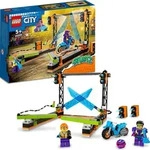 LEGO 60340 City Stuntz Hindernis-Stuntchallenge Set, inkl. Motorrad und 2 Stunt Racer