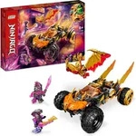 LEGO 71769 NINJAGO Coles Drachen-Flitzer, Ninja-Set f&uuml;r Kinder mit Auto-Spielzeug,