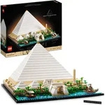 LEGO 21058 Architecture Cheops-Pyramide Bausatz zum Basteln als kreatives Hobby, 