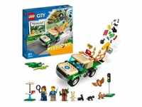 LEGO 60353 City Tierrettungsmissionen, interaktives digitales Abenteurspielset mit