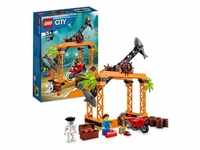 LEGO 60342 City Stuntz Haiangriff-Challenge Set, inkl. Motorrad und Stunt Racer