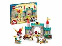 LEGO 10780 Disney Mickys Burgabenteuer Spielzeug-Schloss zum Bauen, inkl. Daisy,