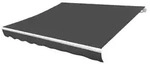 vidaXL Ersatzstoff f&uuml;r Markise Grau 280x245 cm Polyester - Grau