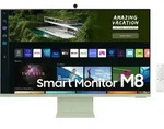 Samsung S32BM80GUU, 81,3 cm (32"), 3840 x 2160 Pixel, 4K Ultra HD, 4 ms, Gr&uuml;n, Wei&szlig;