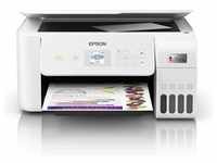 Epson L3266, Tintenstrahl, Farbdruck, 5760 x 1440 DPI, A4, Direktdruck, Weiß