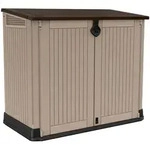 Keter M&uuml;lltonnenbox "Store it out Midi" 845L Beige - Beige