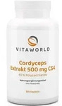 Vitaworld Cordyceps Extrakt 500 mg CS4 | 100 Kapseln | 40% Polysaccharide 