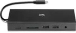 Travel USB-C Multi Port Hub EURO, USB-Hub - Schwarz