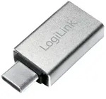 LogiLink AU0042, USB 3.1 type-C, USB 3.0, Silber - Silber