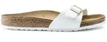 Birkenstock Damen Zehentrenner Badeschlappen Sandalen, Gr&ouml;&szlig;e:EU 41, Farbe:Wei&szlig; -