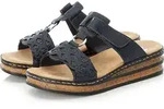 Rieker Damen Pantolette mit T-Riemen schmal geschnitten 629K9, Gr&ouml;&szlig;e:37 EU,