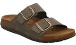 Rohde Damen Pantolette aus Leder mit Schnallen und Memoryfu&szlig;bett Rodigo-D 5865,